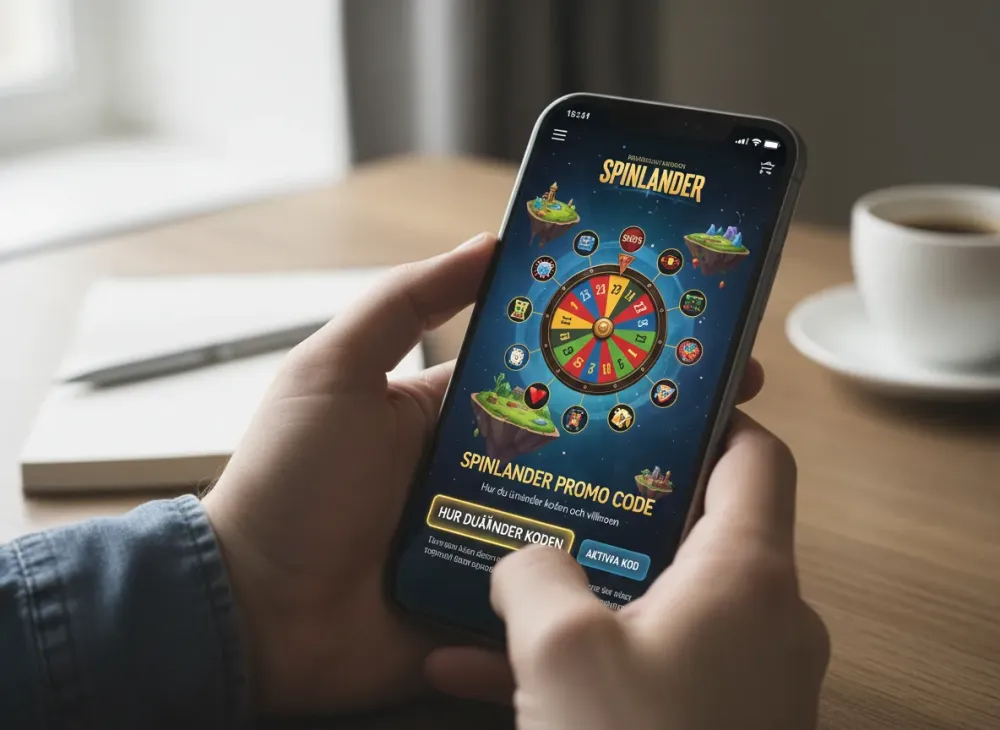 Spinlander promo code Hur du använder koden och villkoren