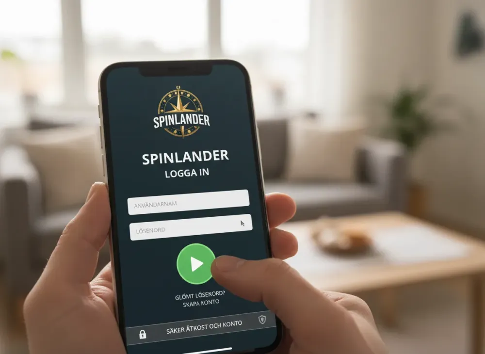 Spinlander login guide för säker åtkomst och konto